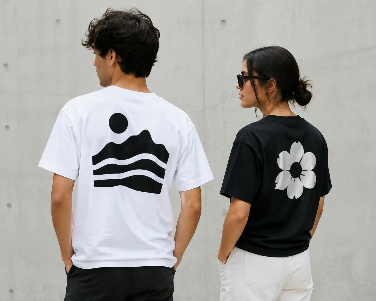 Kaos custom dipakai sehari-hari